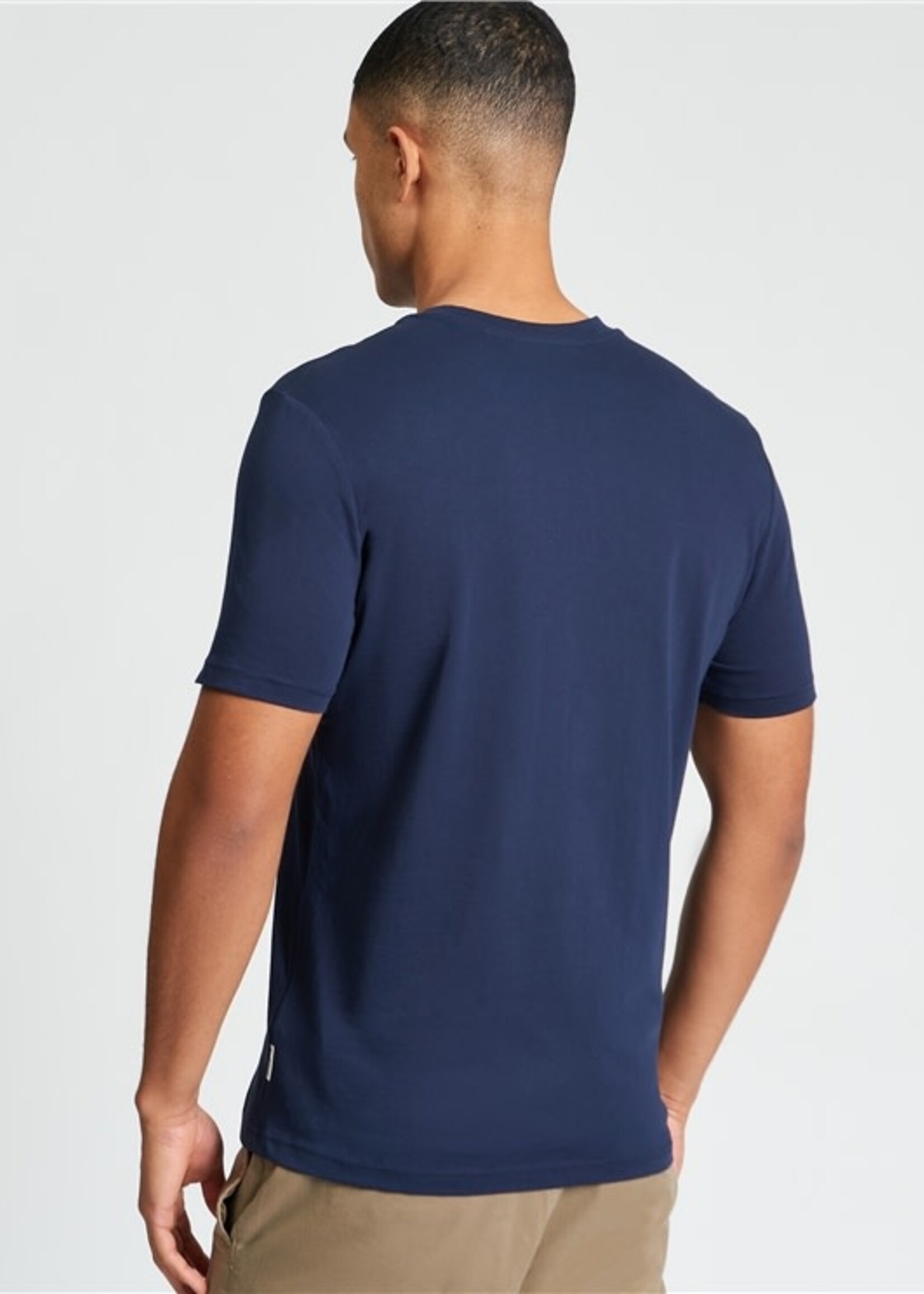 BEN SHERMAN BEN SHERMAN PLECTRUM TARGET TEE DARK NAVY