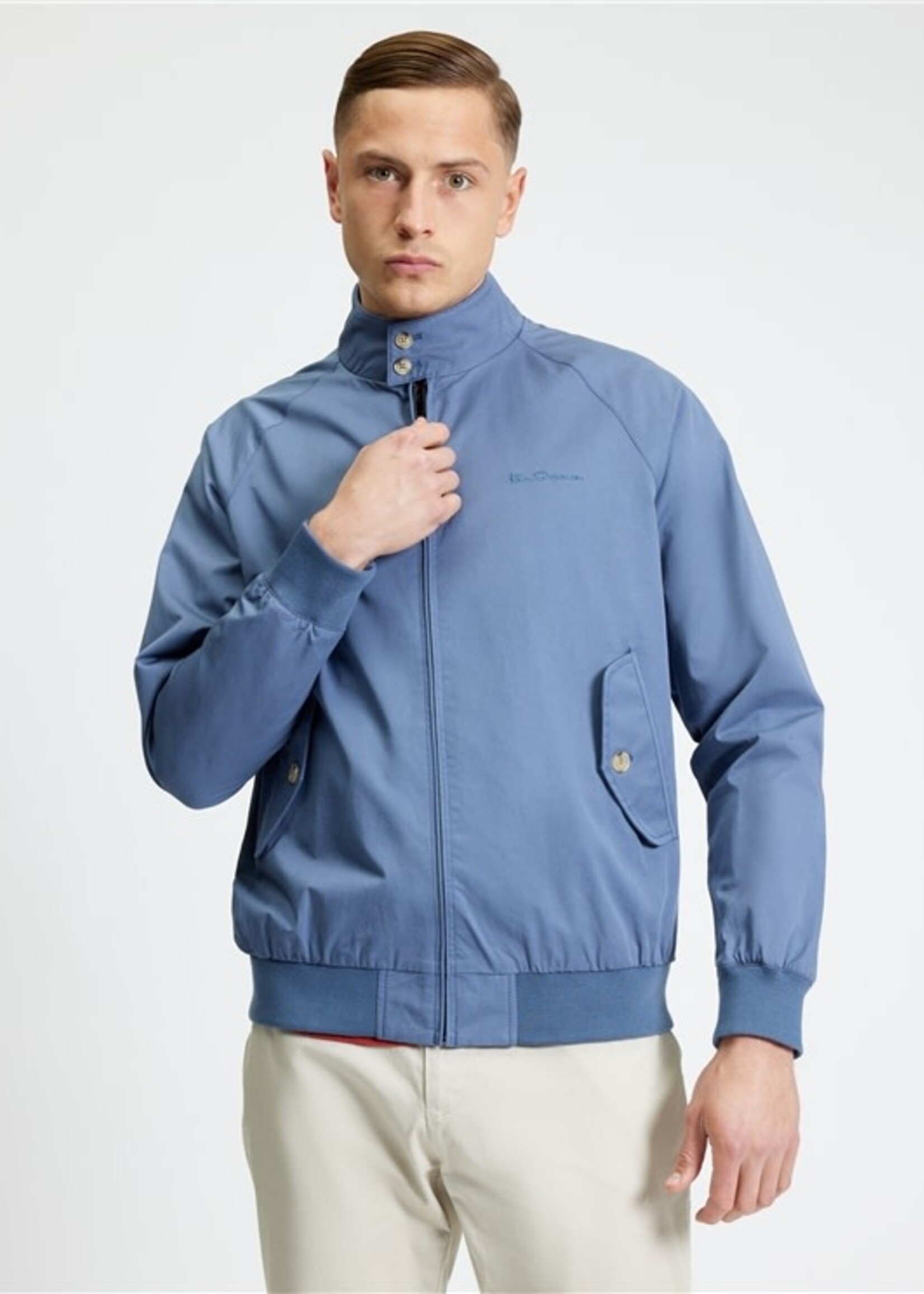 BEN SHERMAN BEN SHERMAN HARRINGTON JACKET INDIGO
