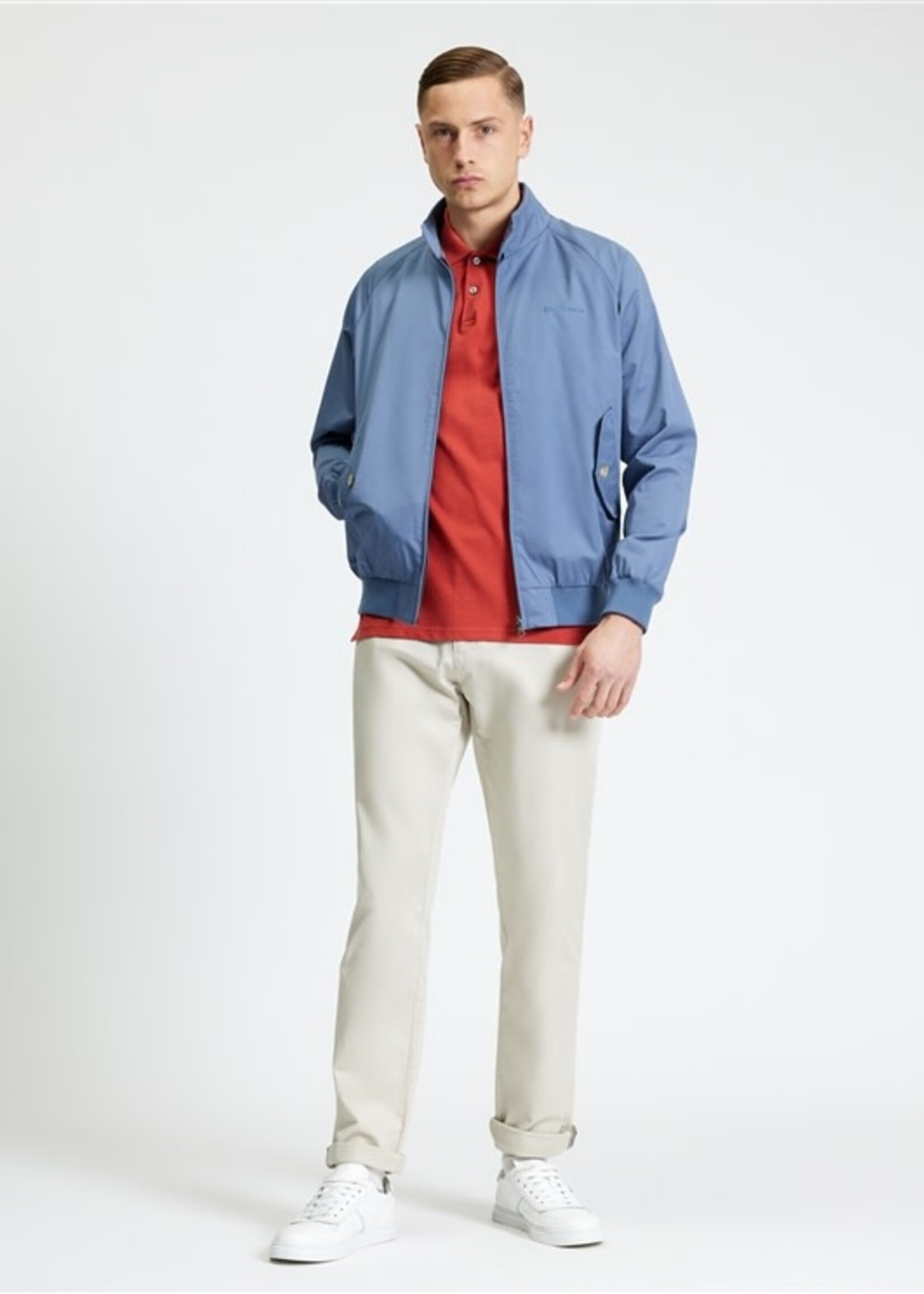 BEN SHERMAN BEN SHERMAN HARRINGTON JACKET INDIGO