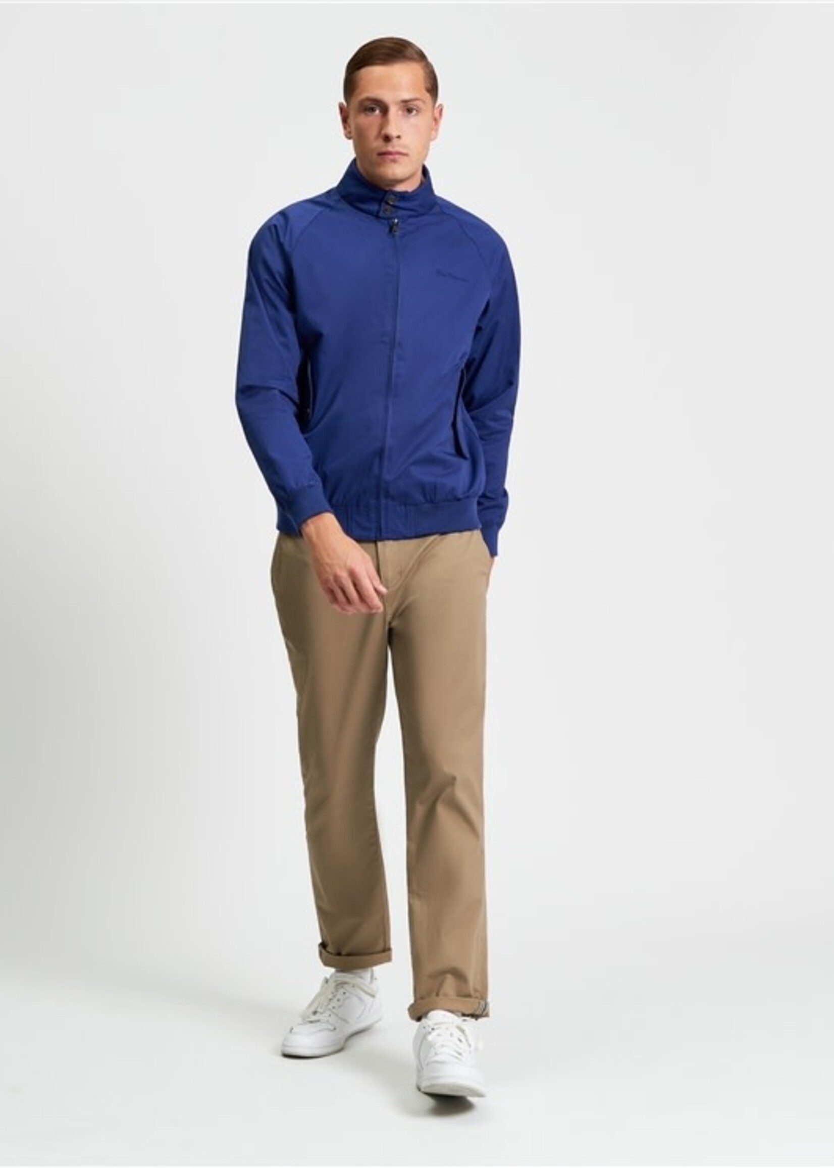 BEN SHERMAN BEN SHERMAN HARRINGTON JACKET PERSIAN BLUE