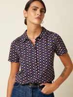 KING LOUIE KING LOUIE MAISIE BLOUSE FIFI MAZARINE