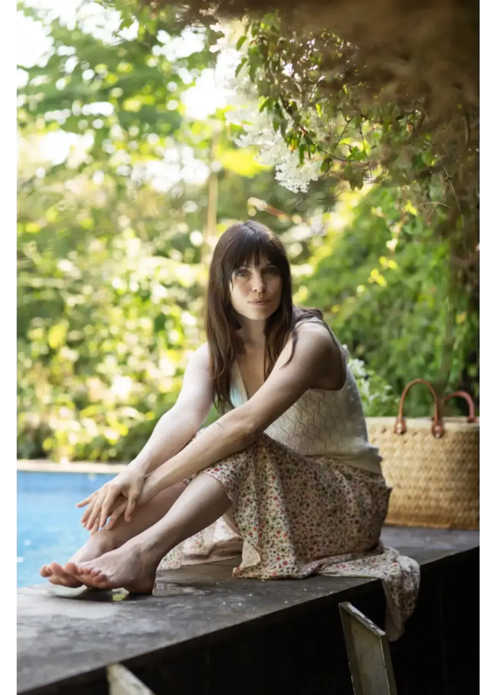 VERY CHERRY VERY CHERRY BELLA KNIT TOP ECRU