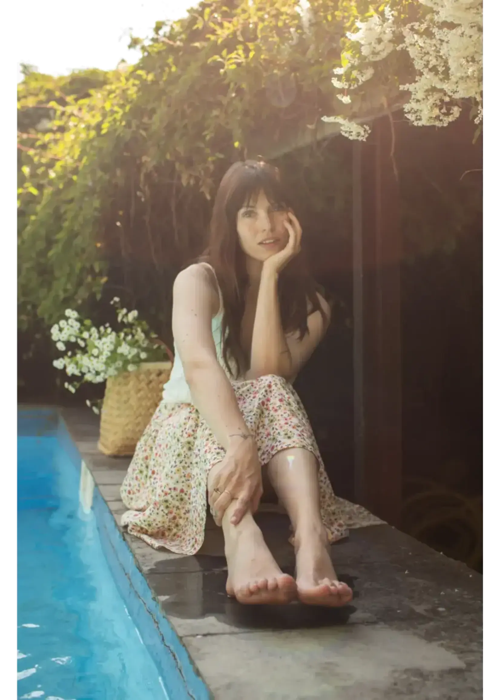 VERY CHERRY VERY CHERRY BELLA KNIT TOP ECRU