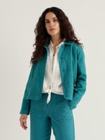 SEASALT CORNWALL SEASALT ARAME JACKET LINEN DEEP DIVE