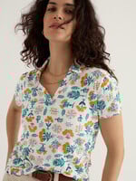 SEASALT CORNWALL SEASALT WAVECREST SHIRT APOTHECARY PLANTS CHALK