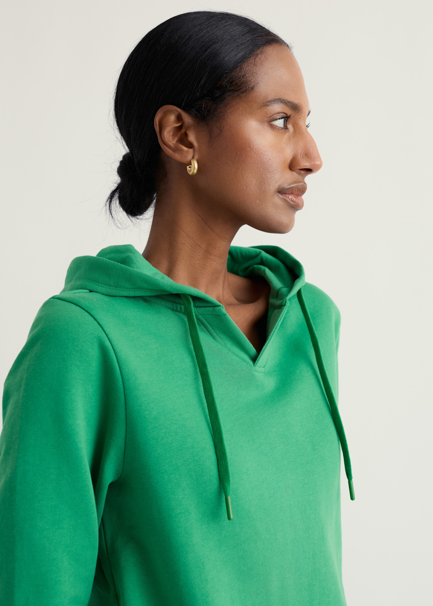 SEASALT CORNWALL SEASALT STERLING HOODIE SPRING GREEN