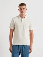 FARAH FARAH HORACE JACQUARD SS POLO ECRU