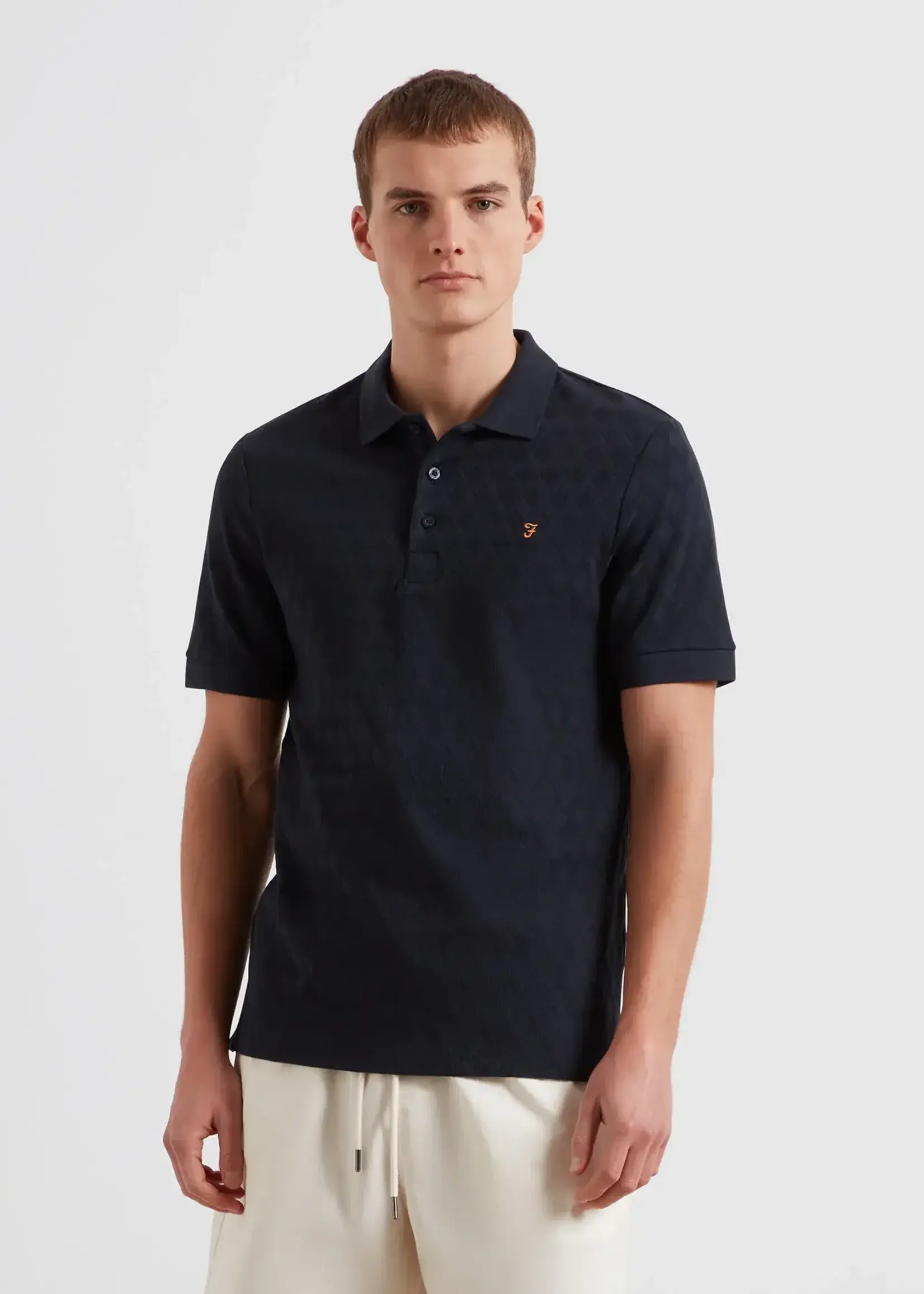 FARAH FARAH HORACE SS POLO TRUE NAVY
