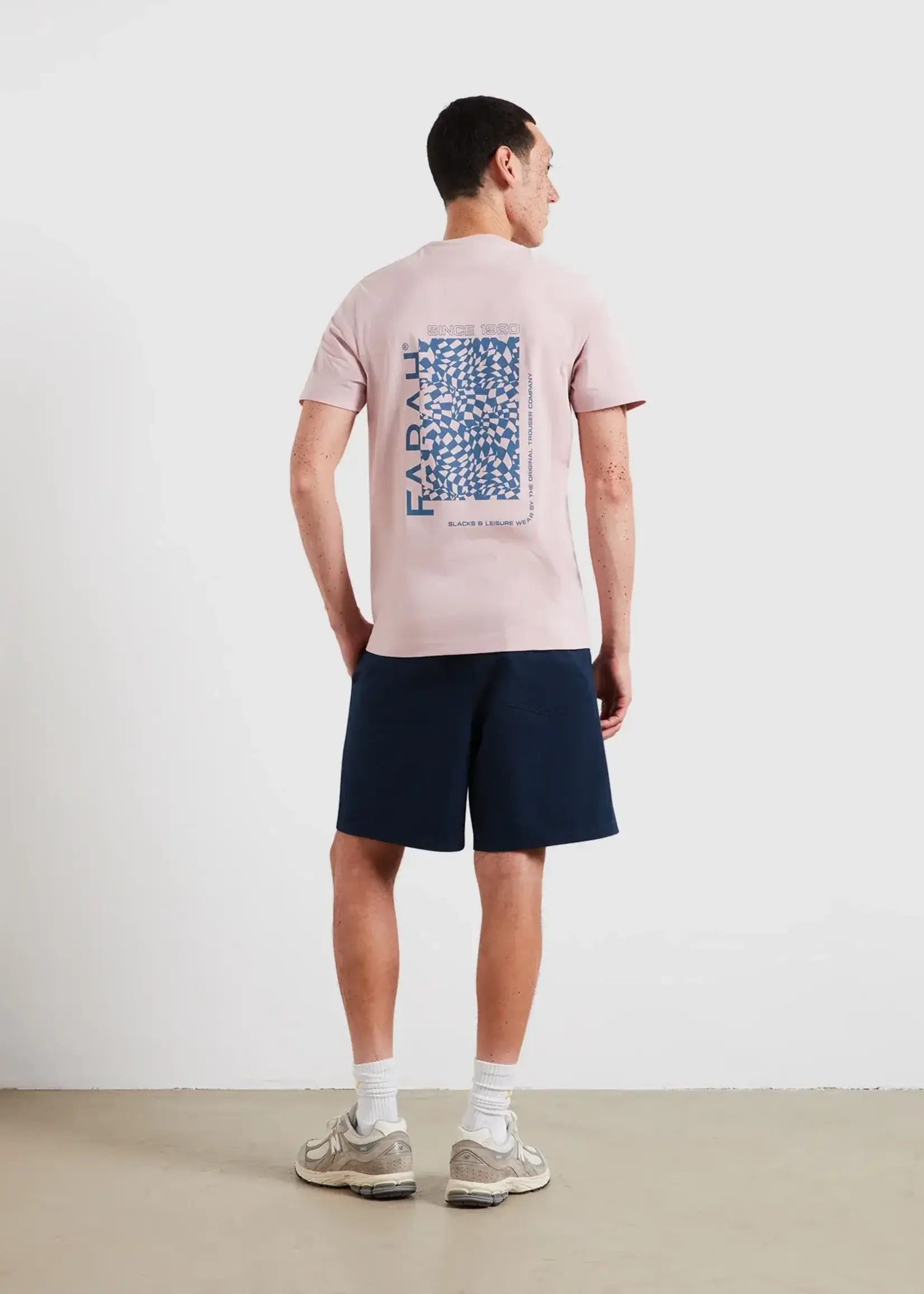 FARAH FARAH SWINTON HERRINGBONE SHORT YALE