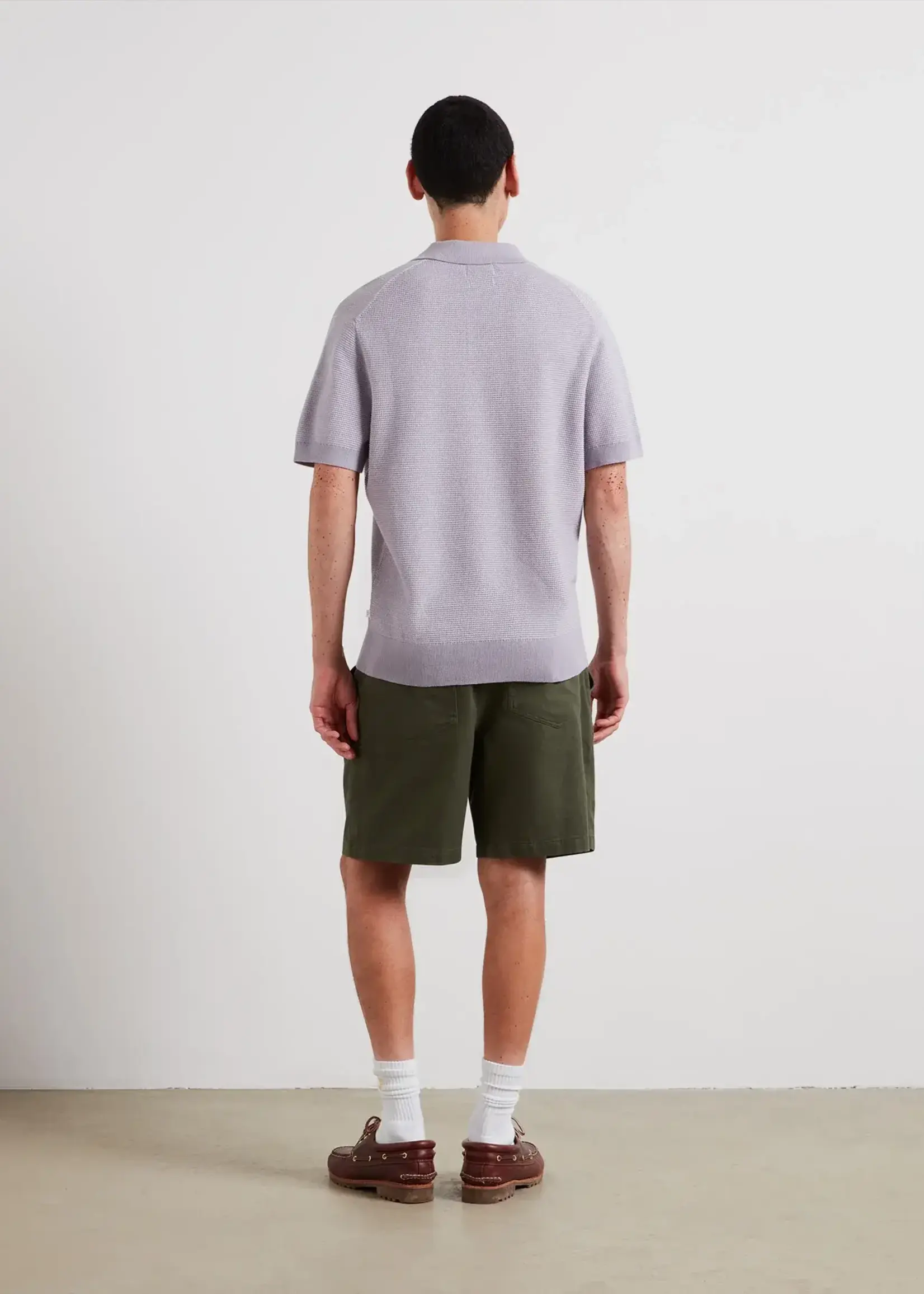 FARAH FARAH SWINTON HERRINGBONE SHORT ROSEMARY