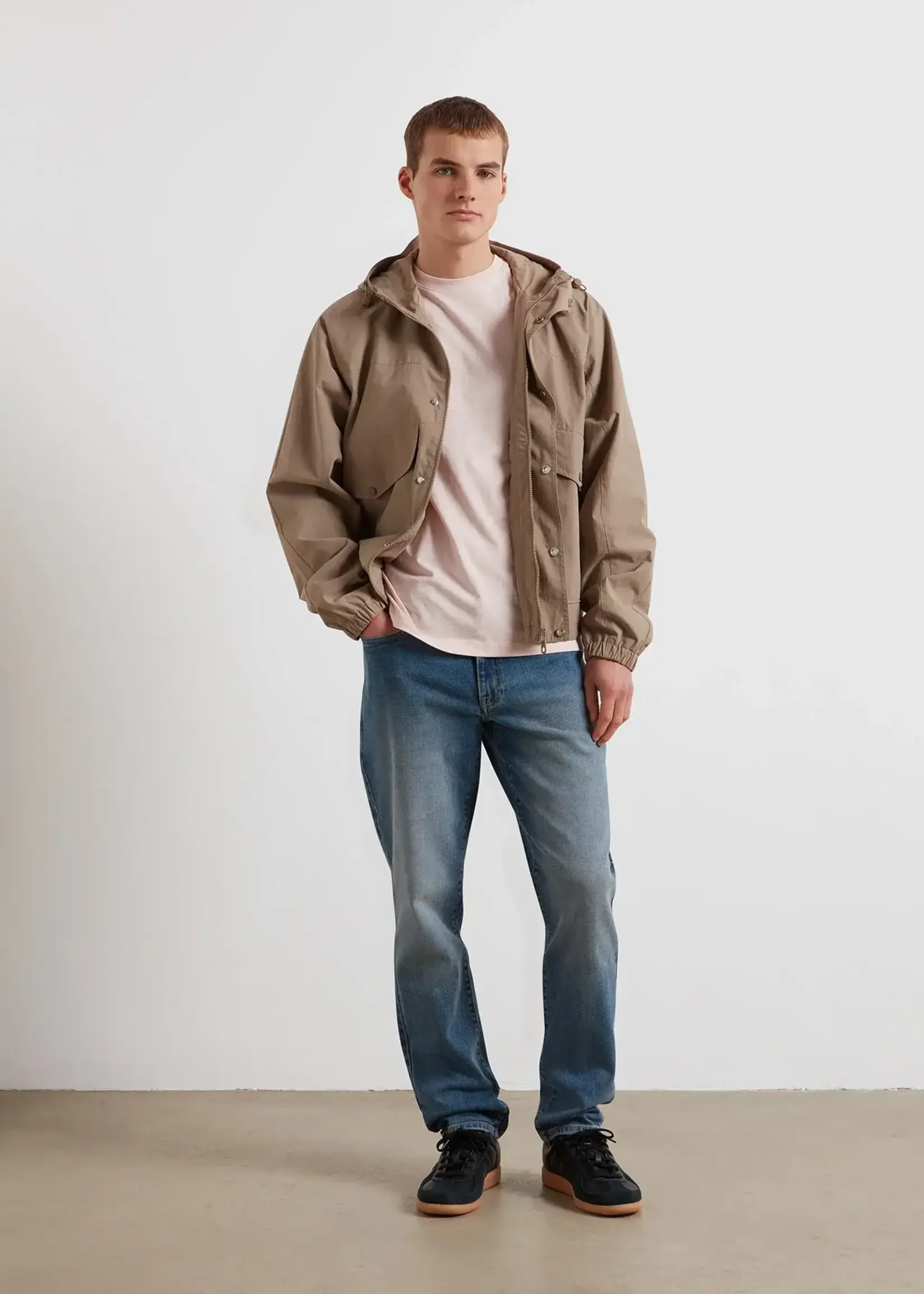 FARAH FARAH DANNY REGULAR T SHIRT PINK MARL