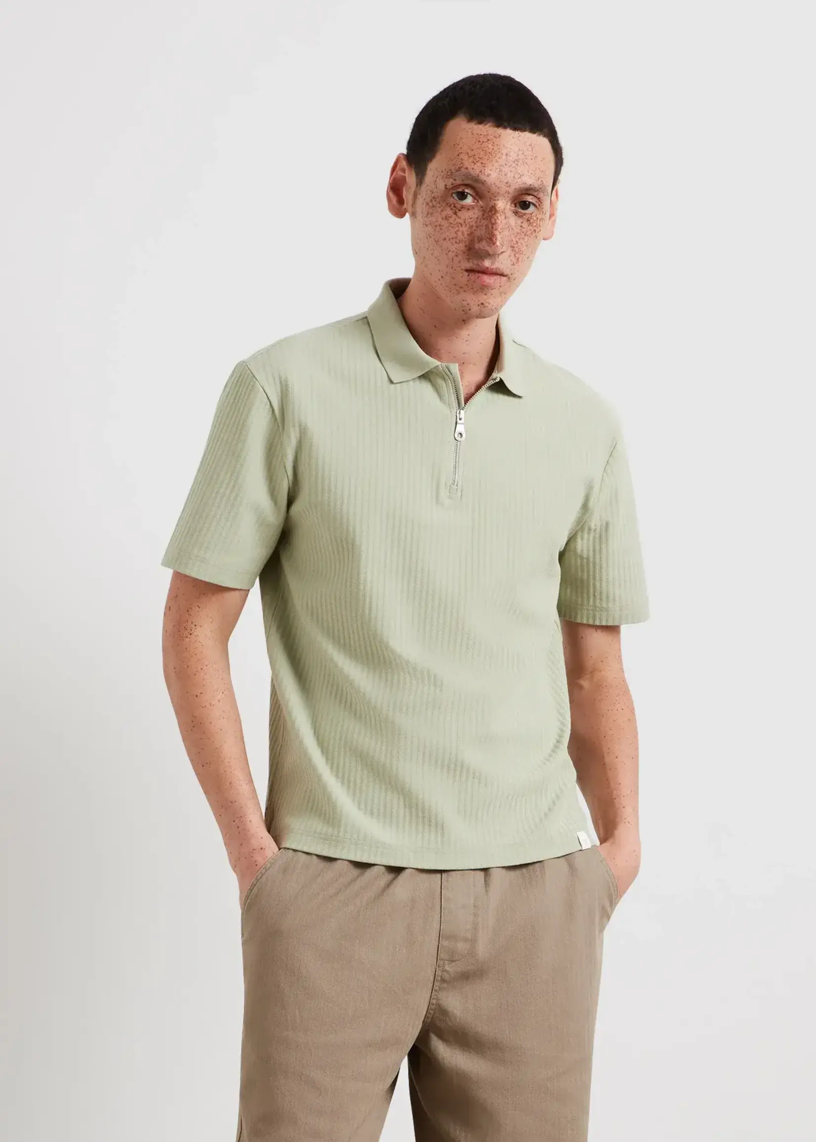FARAH FARAH DOBSON SS POLO GREEN SHADE