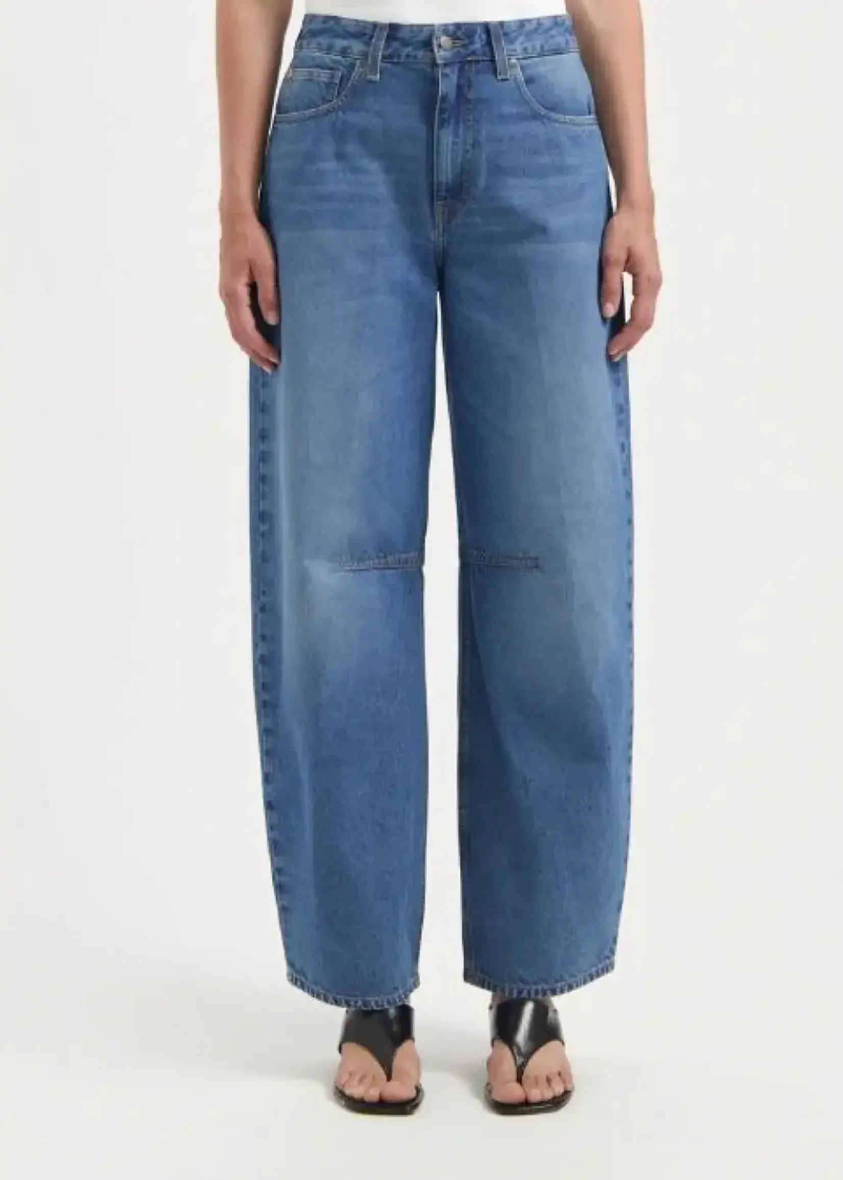 MUD JEANS MUD JEANS DEMI HIGH BALLOON MEDIUM AGED