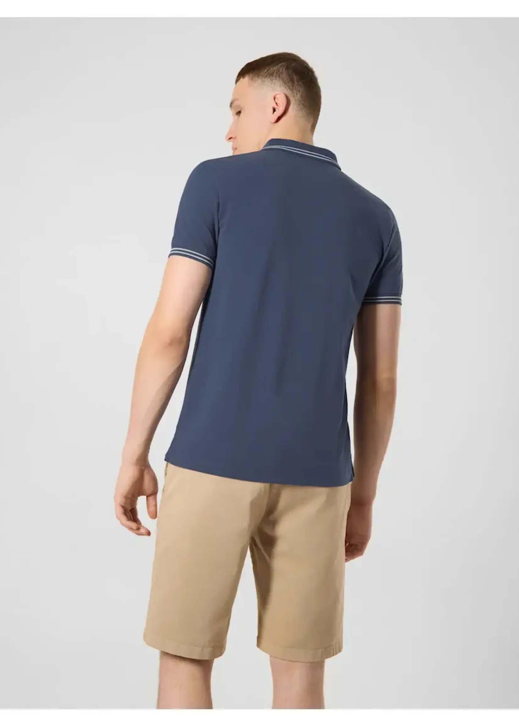 ANTWRP ANTWRP CLASSIC PIQUE POLO PACIFIC BLUE