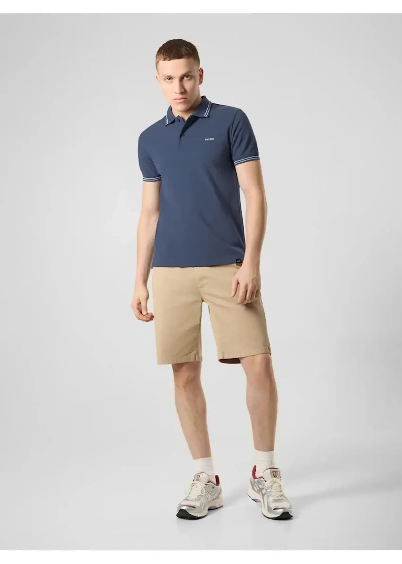 ANTWRP ANTWRP CLASSIC PIQUE POLO PACIFIC BLUE