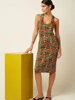 KING LOUIE KING LOUIE ORSOLA DRESS PUERTO STRONG BLUE