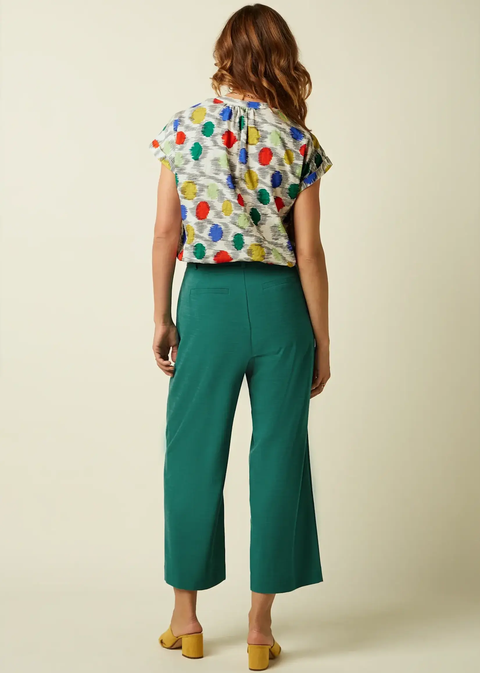 KING LOUIE KING LOUIE FINTAN CROPPED PANTS TIMBA NILE GREEN