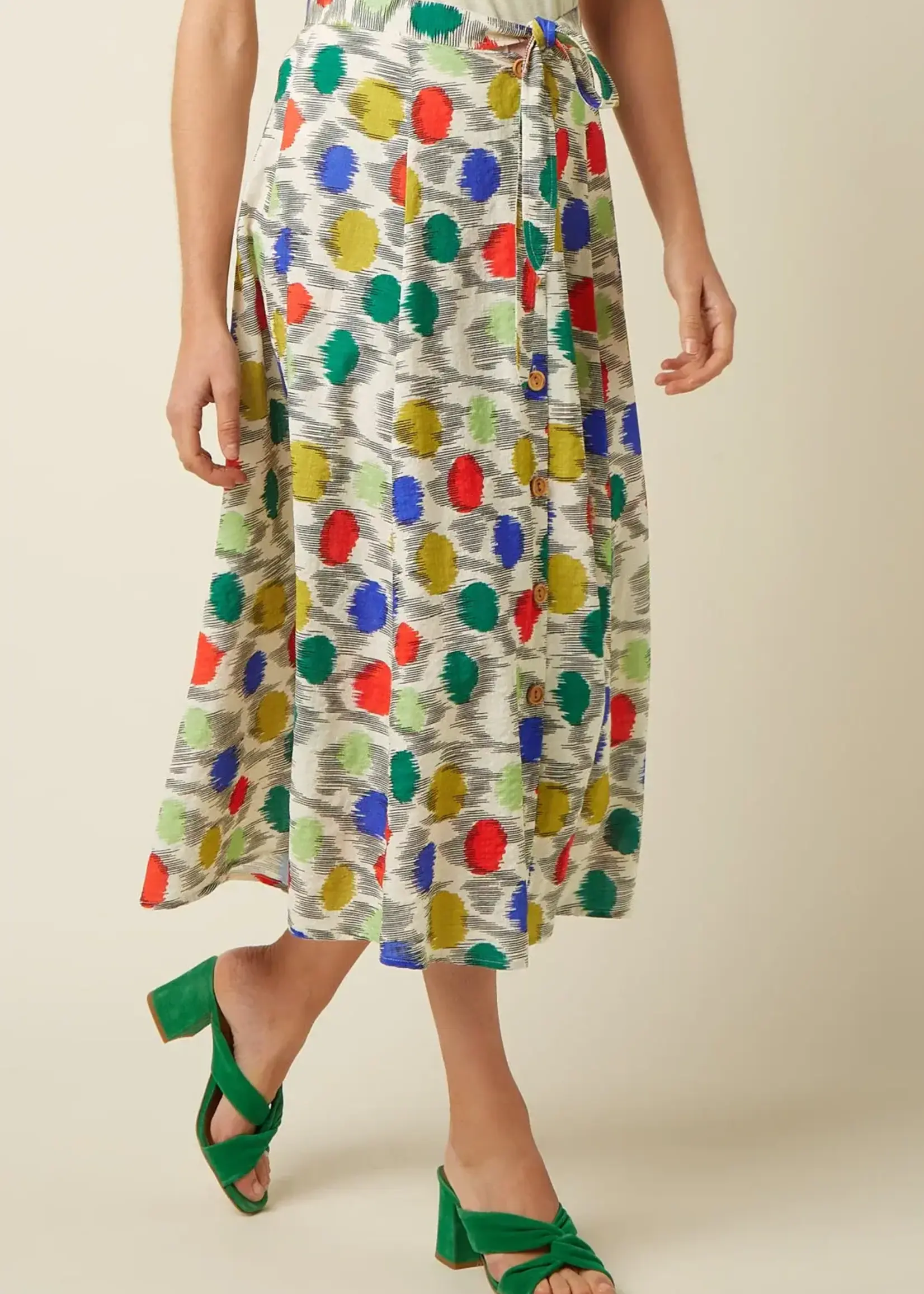 KING LOUIE KING LOUIE JUDY MIDI SKIRT WALTON ICE CREAM