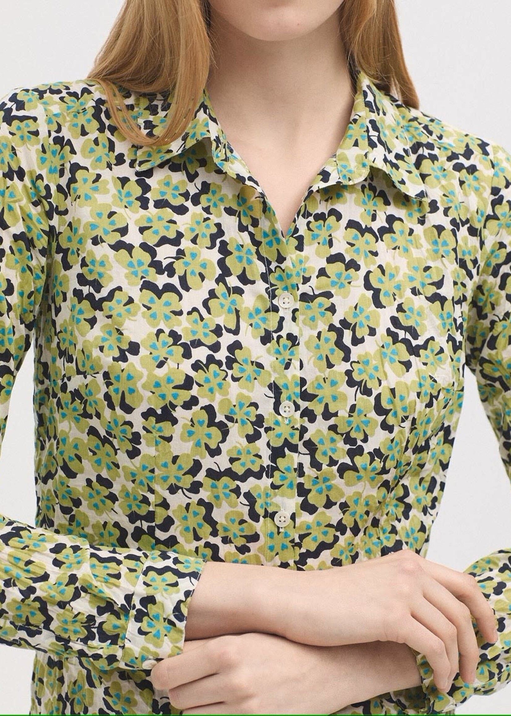 NICE THINGS NICE THINGS BLOUSE LUCKY CLOVER