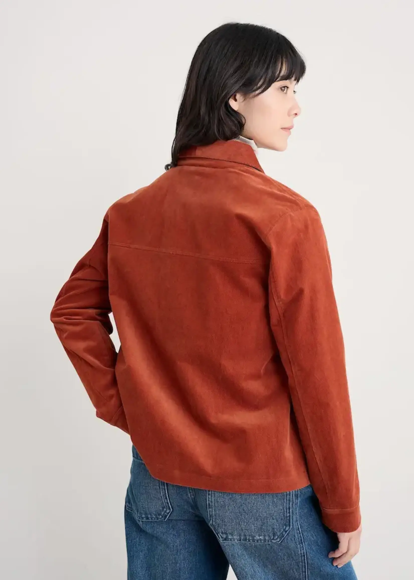 SEASALT CORNWALL SEASALT BRIGHTWORK JACKET TERRACOTTA