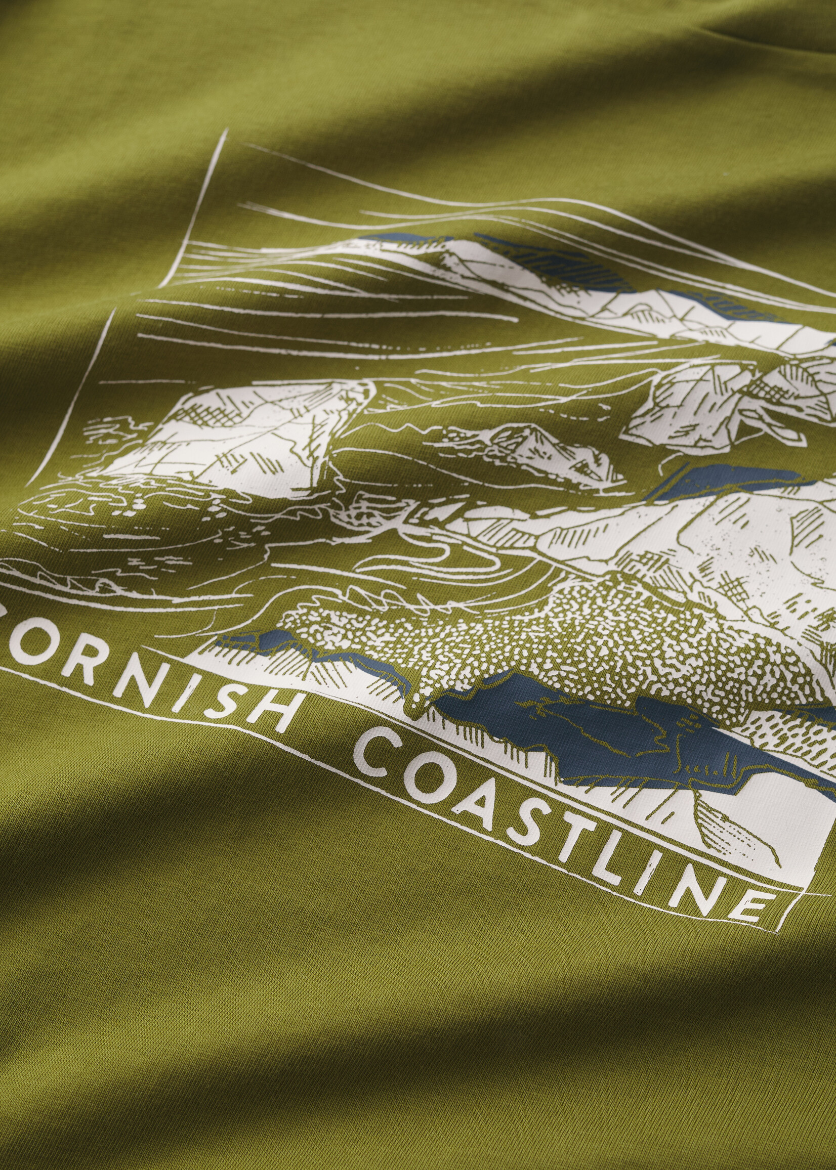 SEASALT CORNWALL SEASALT MEN’S MIDWATCH T SHIRT CORNISH COASTLINE CREEK