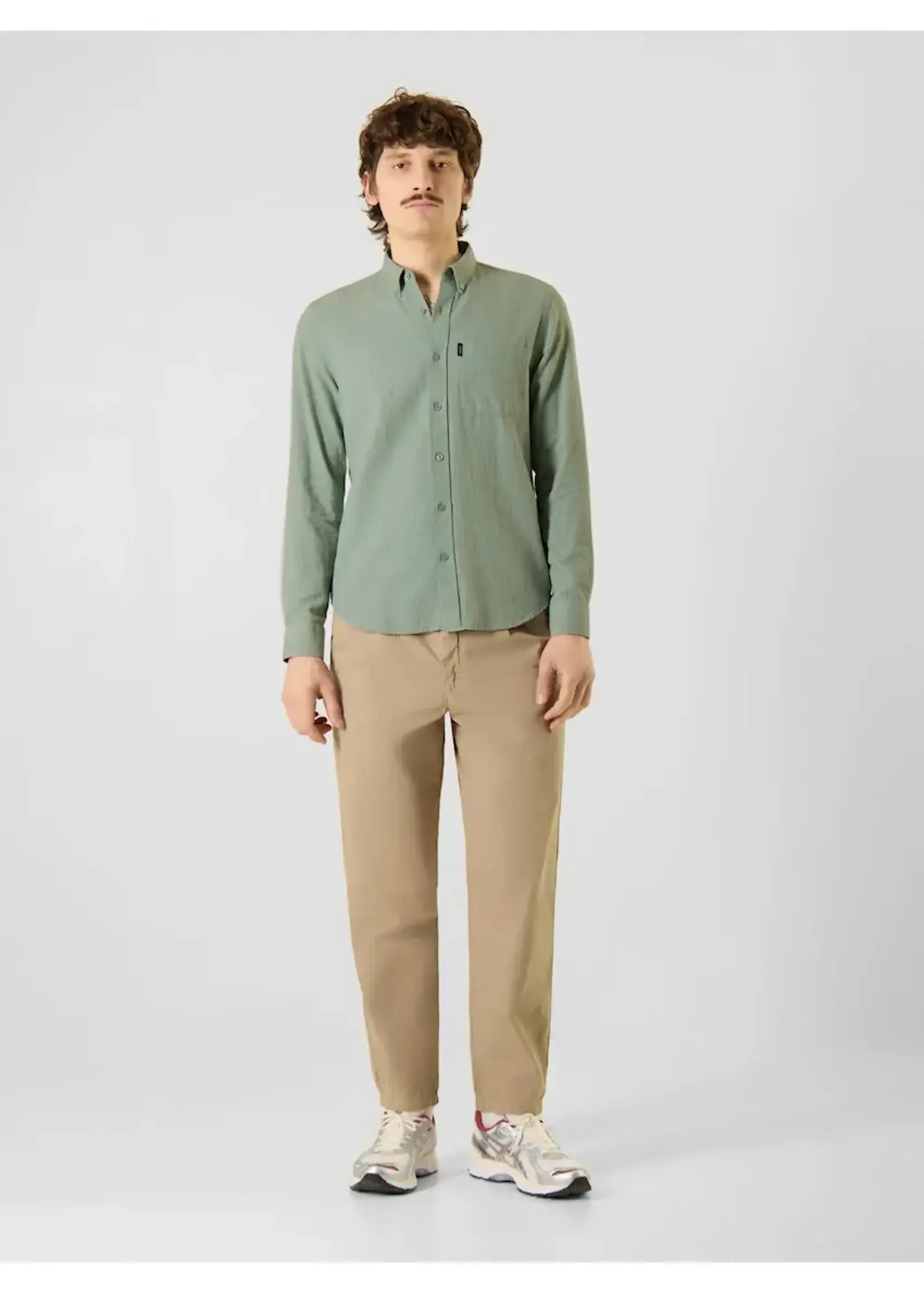 ANTWRP ANTWRP LS SHIRT GREEN ASH