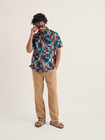 SEASALT CORNWALL SEASALT MEN’S GODREV SHIRT DRAWN SHAPES SKETCH INKWELL