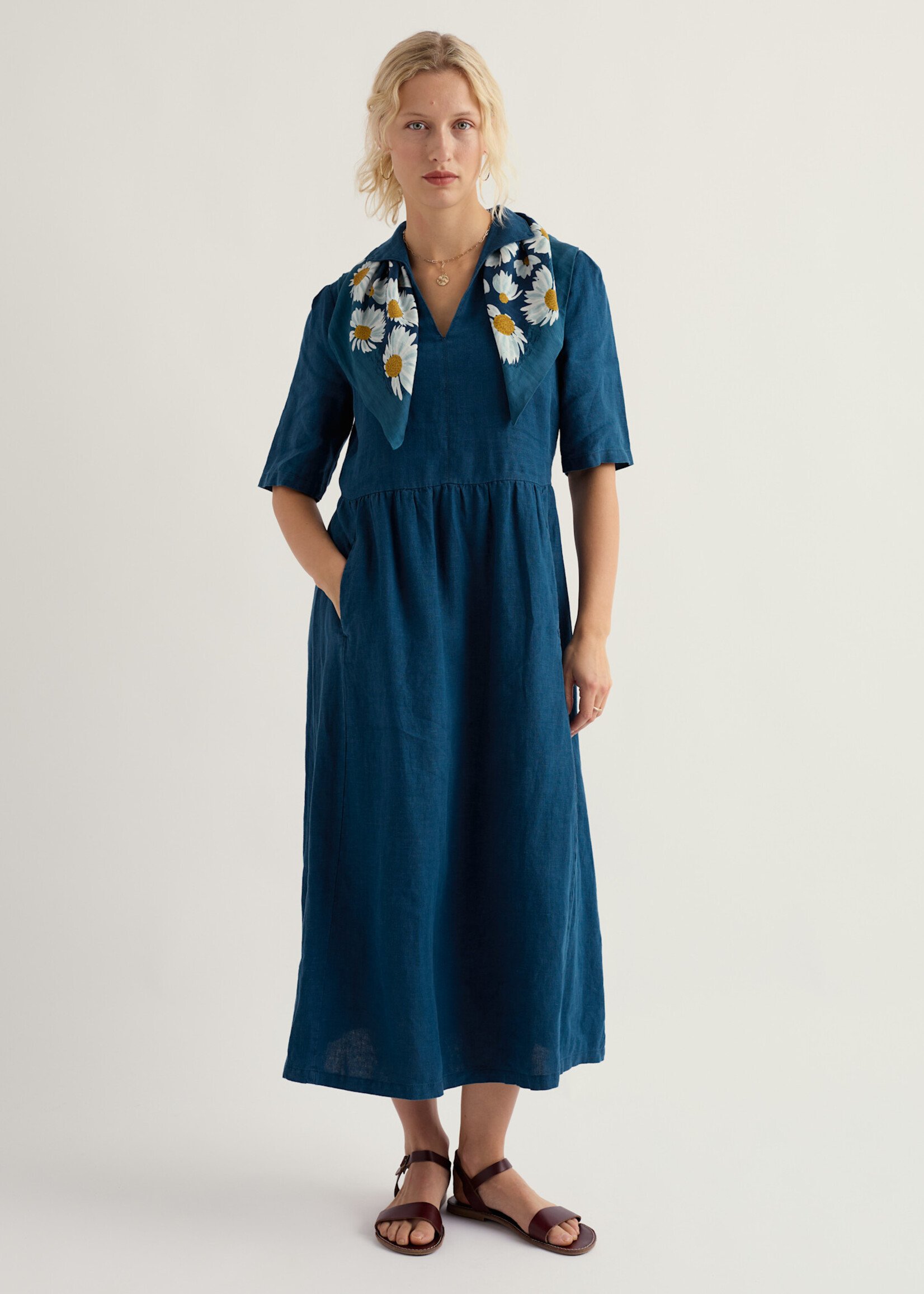 SEASALT CORNWALL SEASALT FEN VIOLET DRESS OCEAN DRIFT