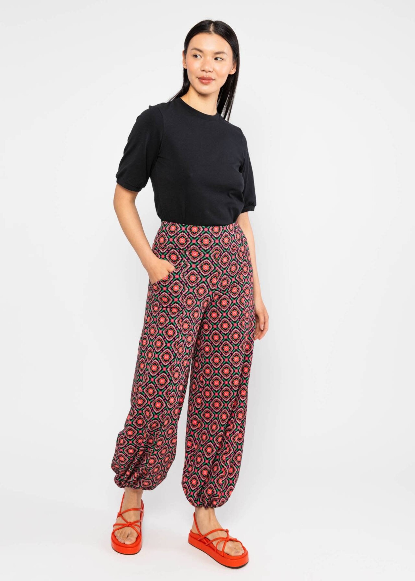 BLUTSGESCHWISTER BLUTSGESCHWISTER LA DIETRICH TROUSER PRIMROSE TIME