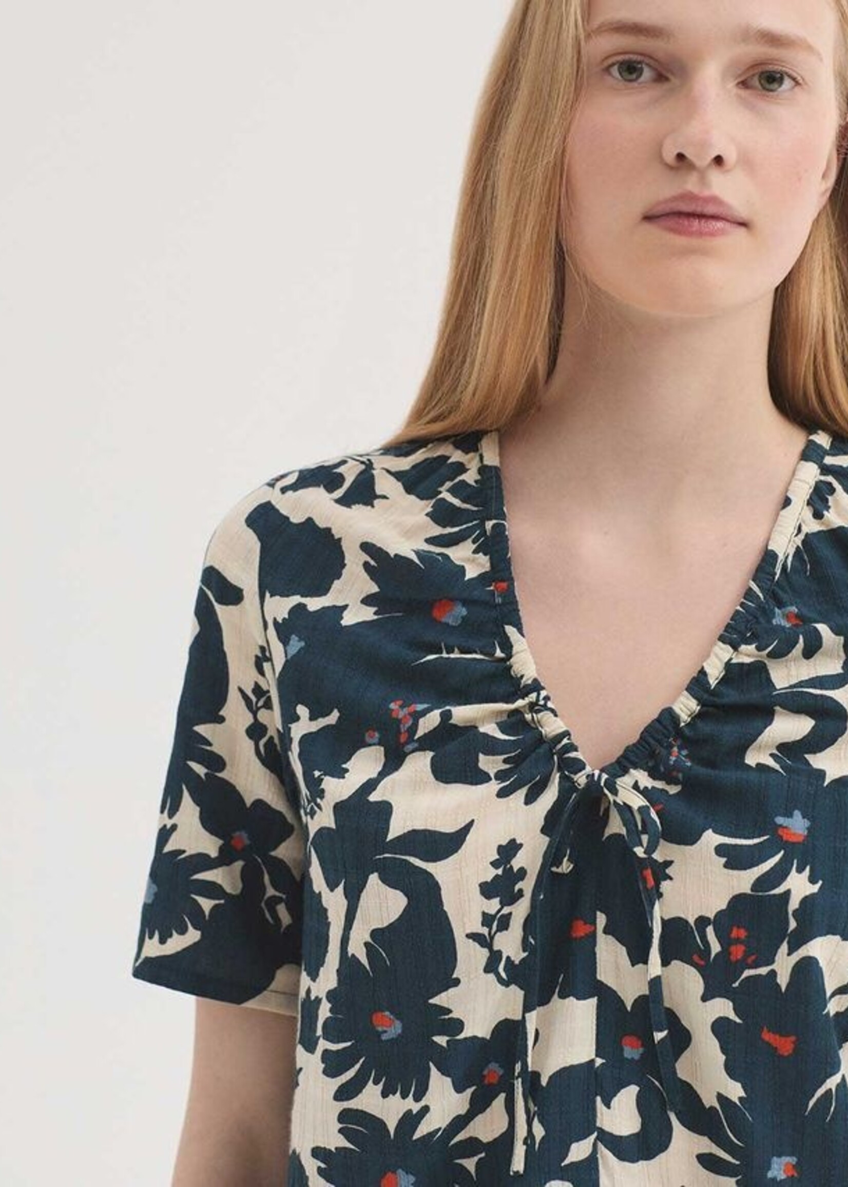 NICE THINGS NICE THINGS PENELOPE FLOWERS PRINT TOP