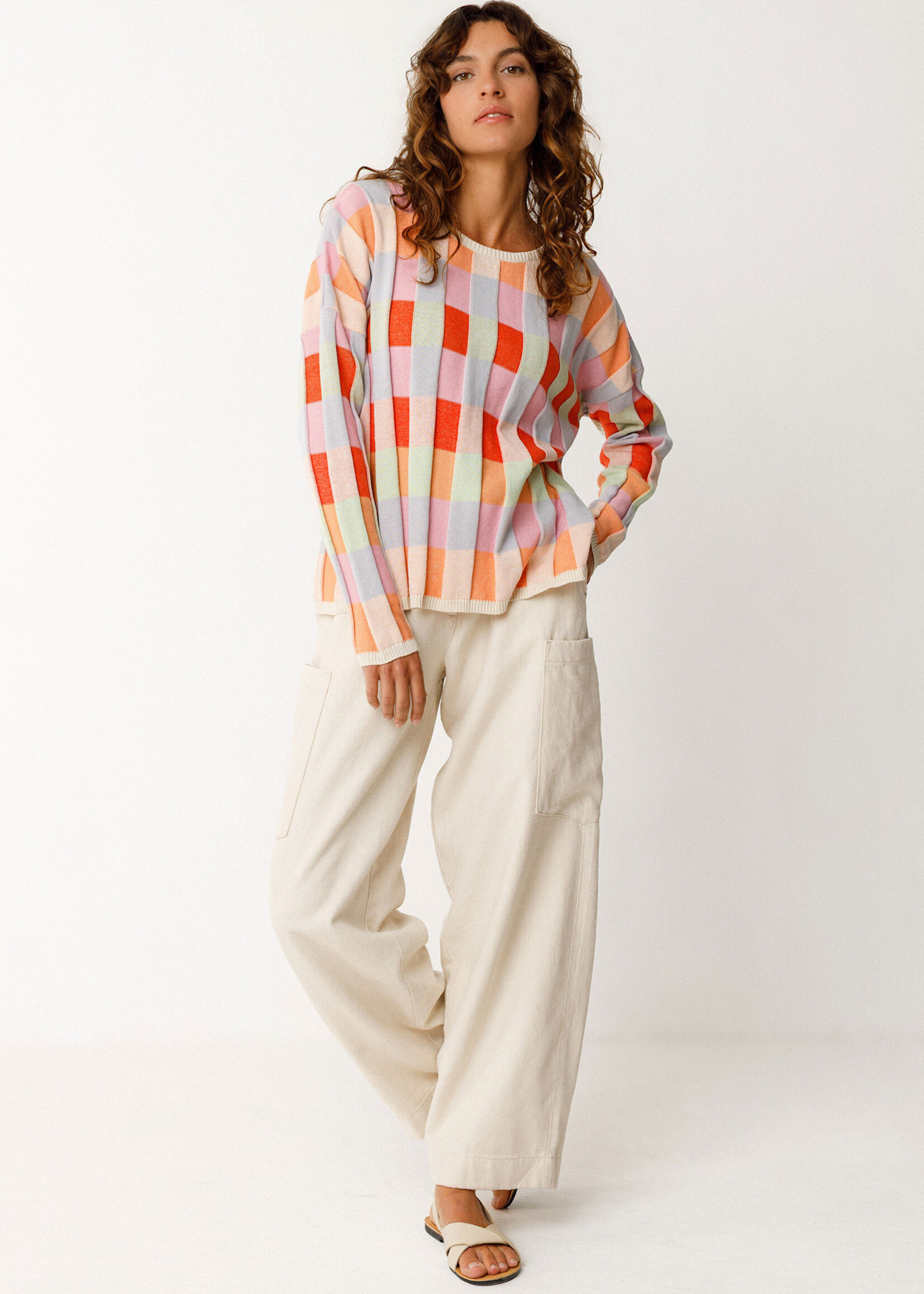 SKFK SKFK BITA GOTS SWEATER MULTI COLOUR