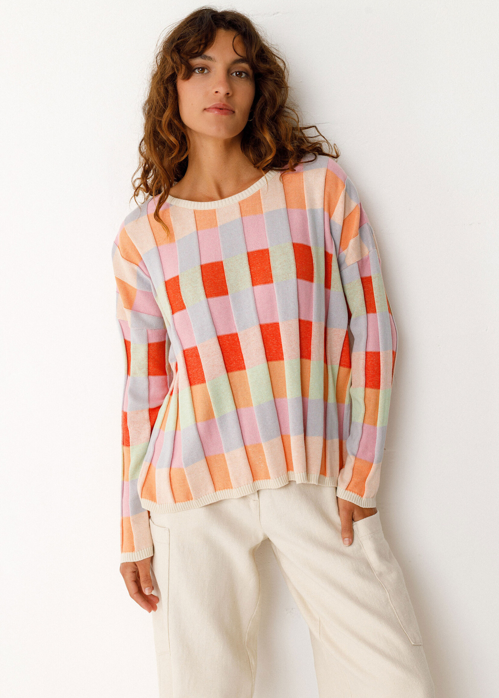 SKFK SKFK BITA GOTS SWEATER MULTI COLOUR