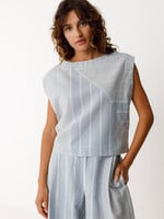 SKFK SKFK LESIA TOP GREY MULTI