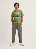 SEASALT CORNWALL SEASALT MEN’S MIDWATCH T SHIRT MULLION LANDSCAPE GRASSHOPPER