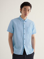 SEASALT CORNWALL SEASALT MEN’S CARNE LINEN SHIRT WATERFALL