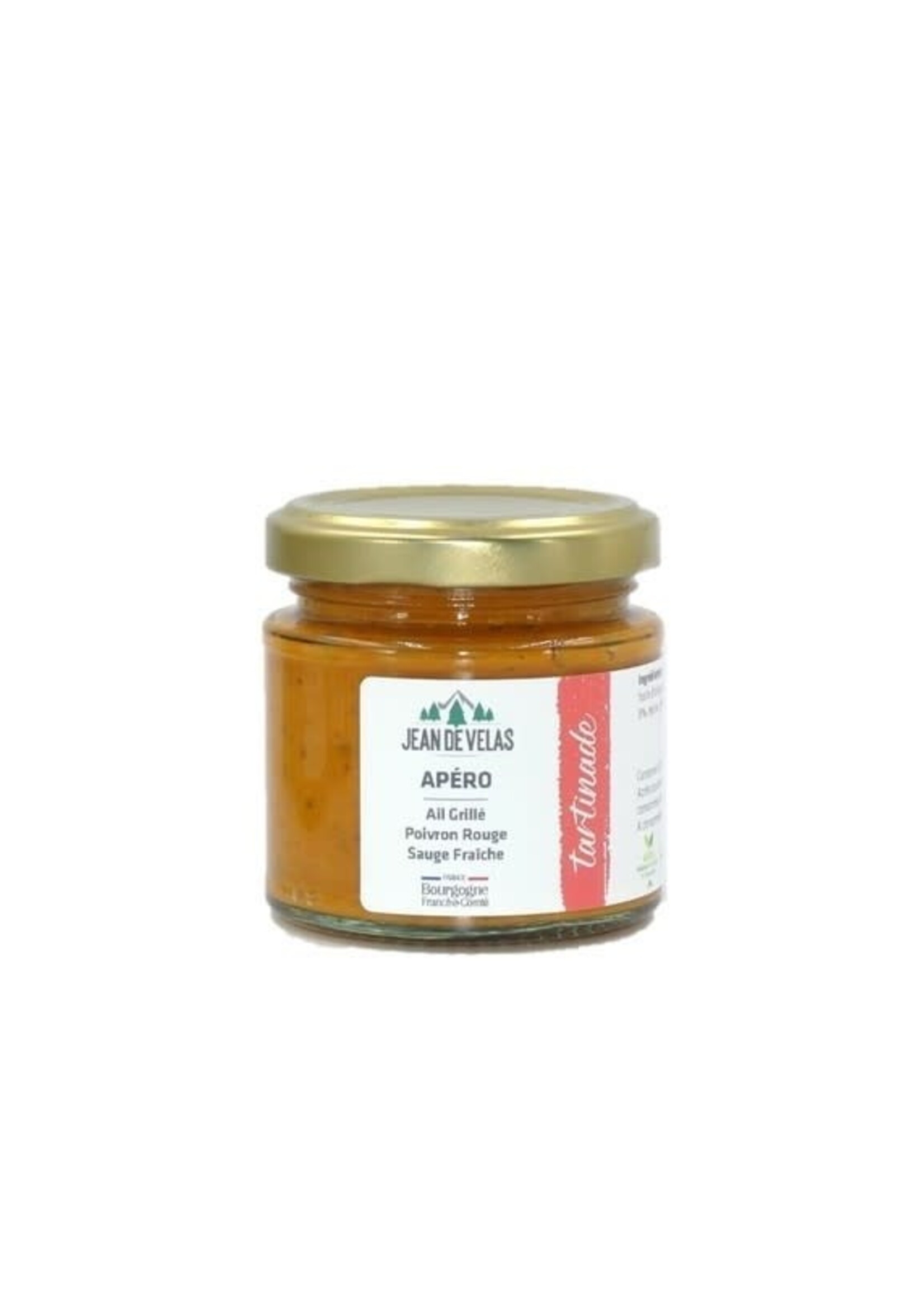 JEAN DE VELAS JEAN DE VELAS APÉRO POIVRON ROUGE AIL GRILLÉ SAUGE FRAICHE