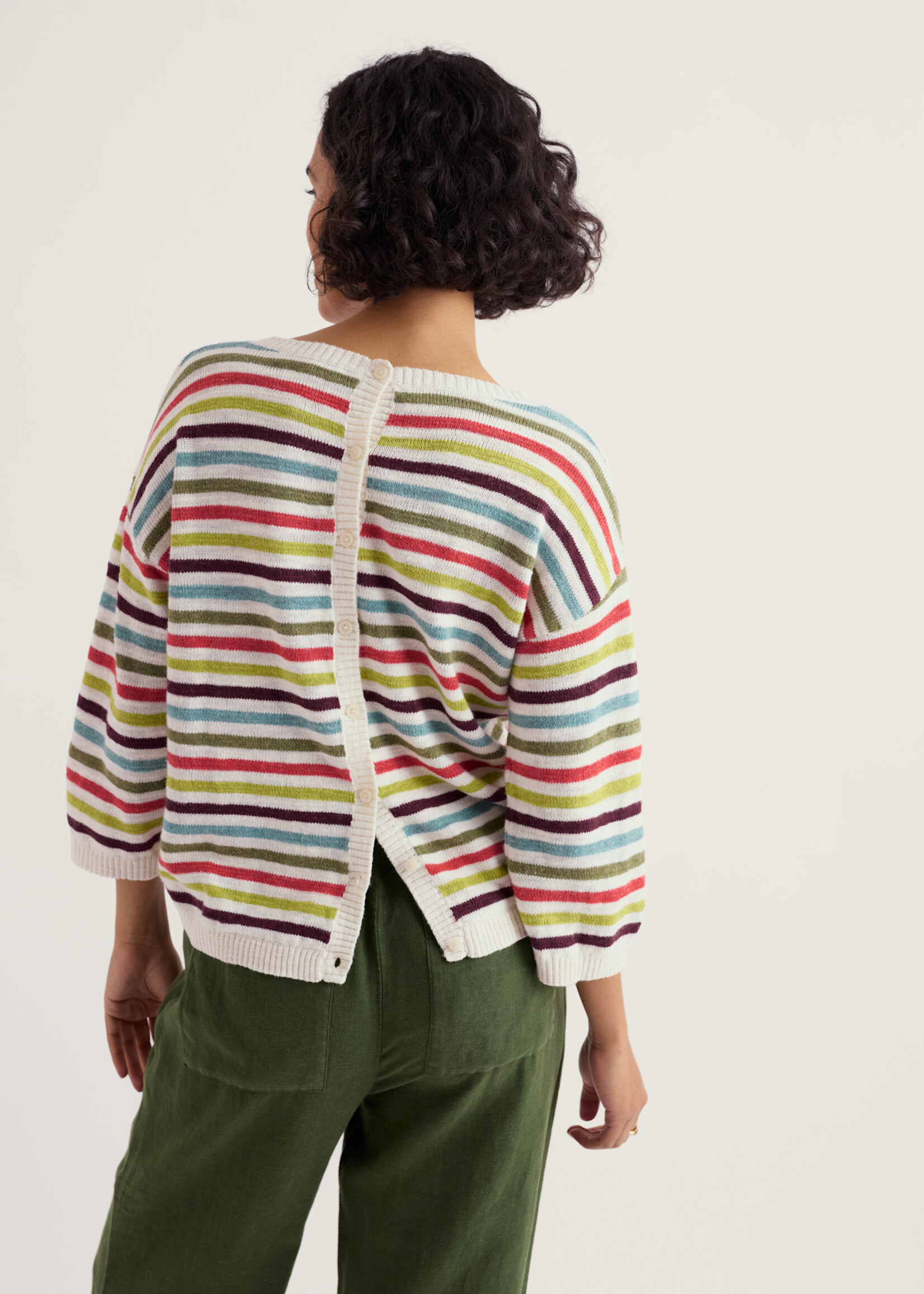 SEASALT CORNWALL SEASALT KNAVOCK JUMPER MINI CORNISH CAMELIAN MULTI
