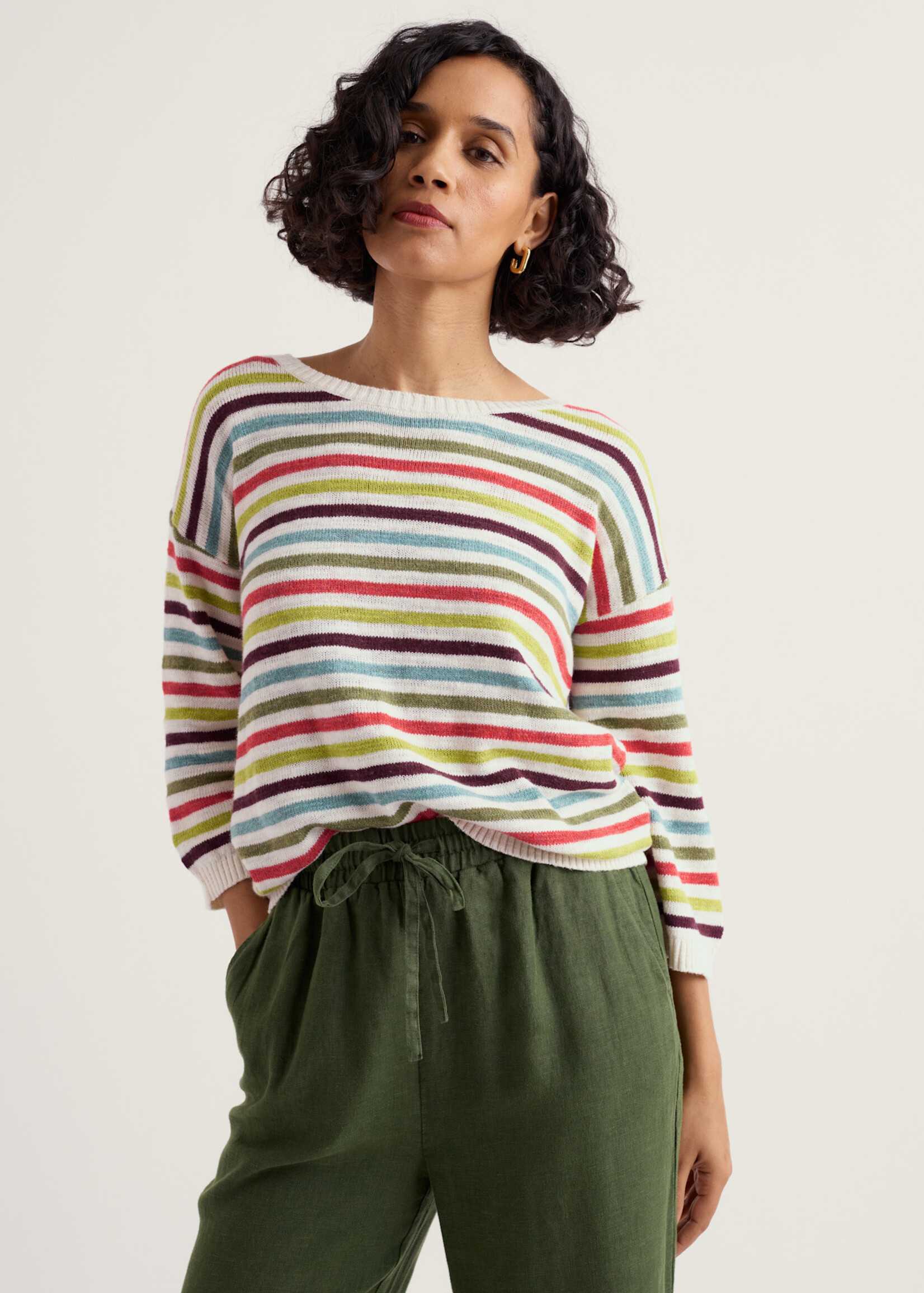 SEASALT CORNWALL SEASALT KNAVOCK JUMPER MINI CORNISH CAMELIAN MULTI