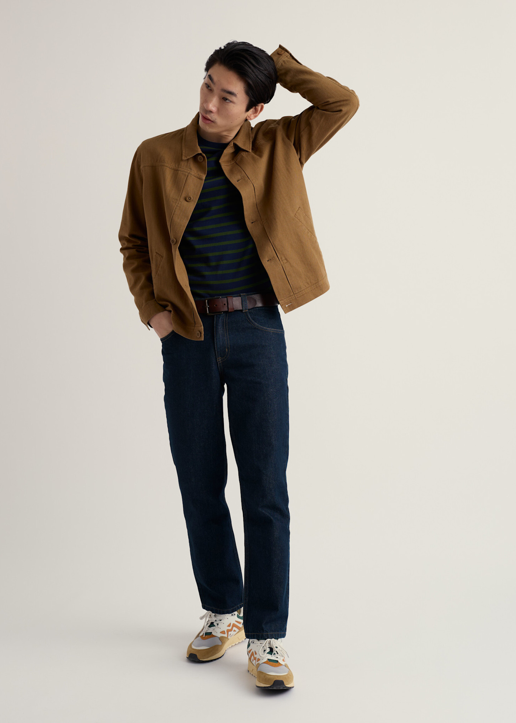 SEASALT CORNWALL SEASALT MEN’S HELMSMAN JACKET WAXED CANVAS