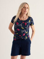 SEASALT CORNWALL SEASALT APPLETREE T SHIRT BOTTLEBRUSH MARITIME