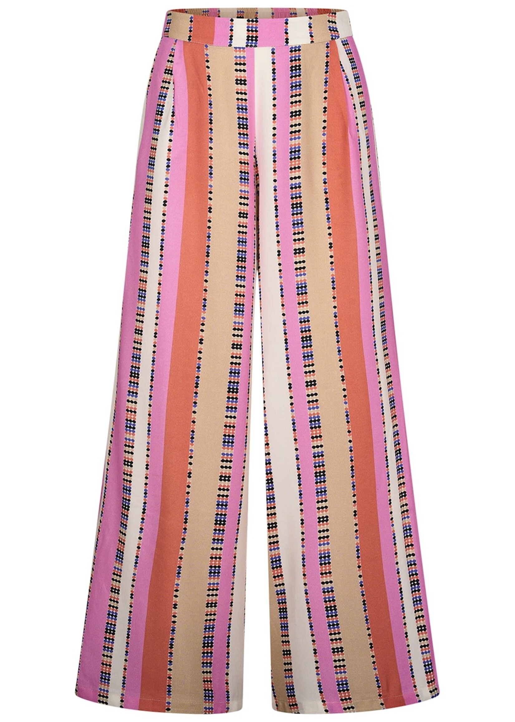 ZILCH ZILCH PANTS WIDE STRIPES CANDY