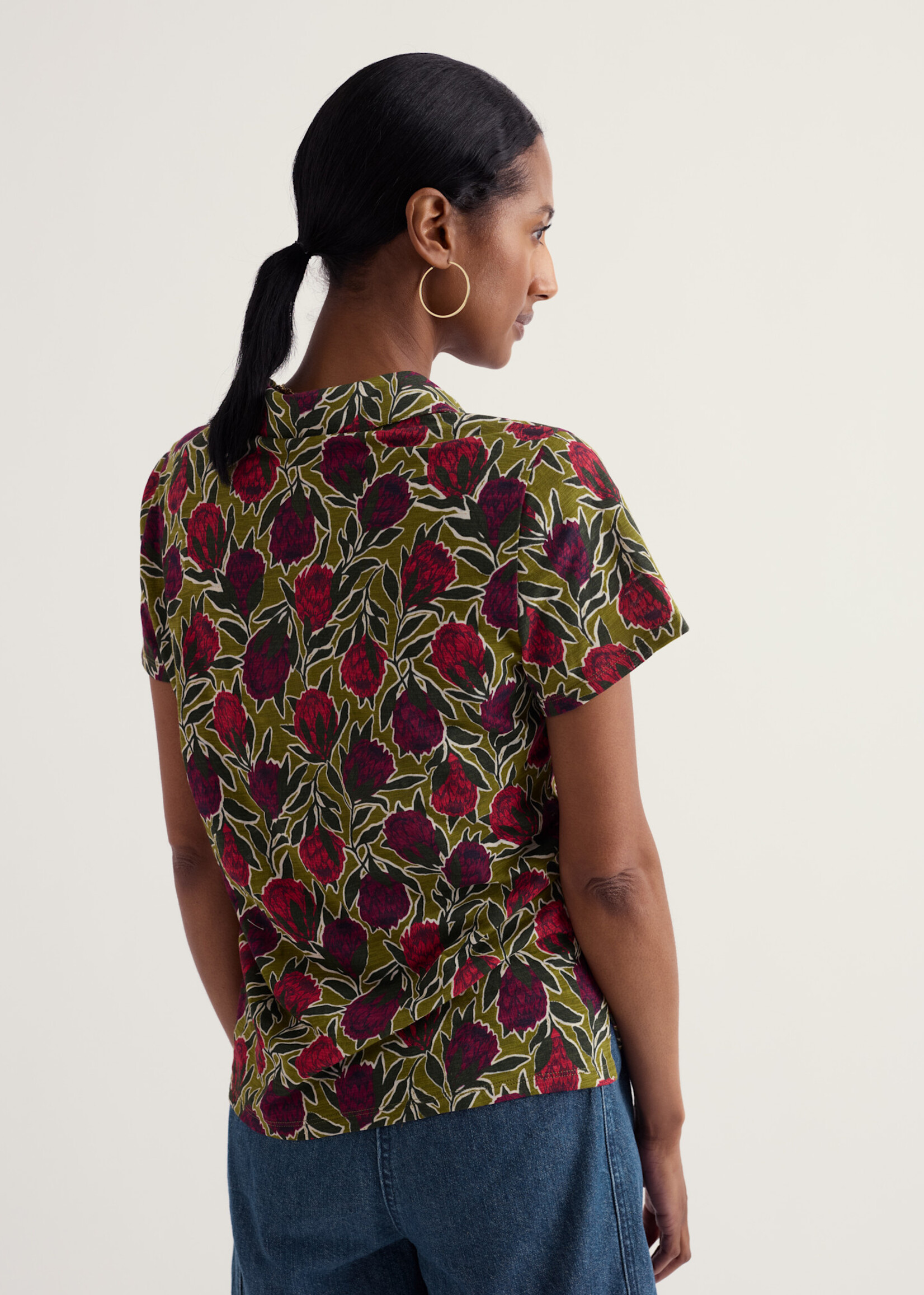 SEASALT CORNWALL SEASALT WAVECREST SHIRT PROTEAS CREEK