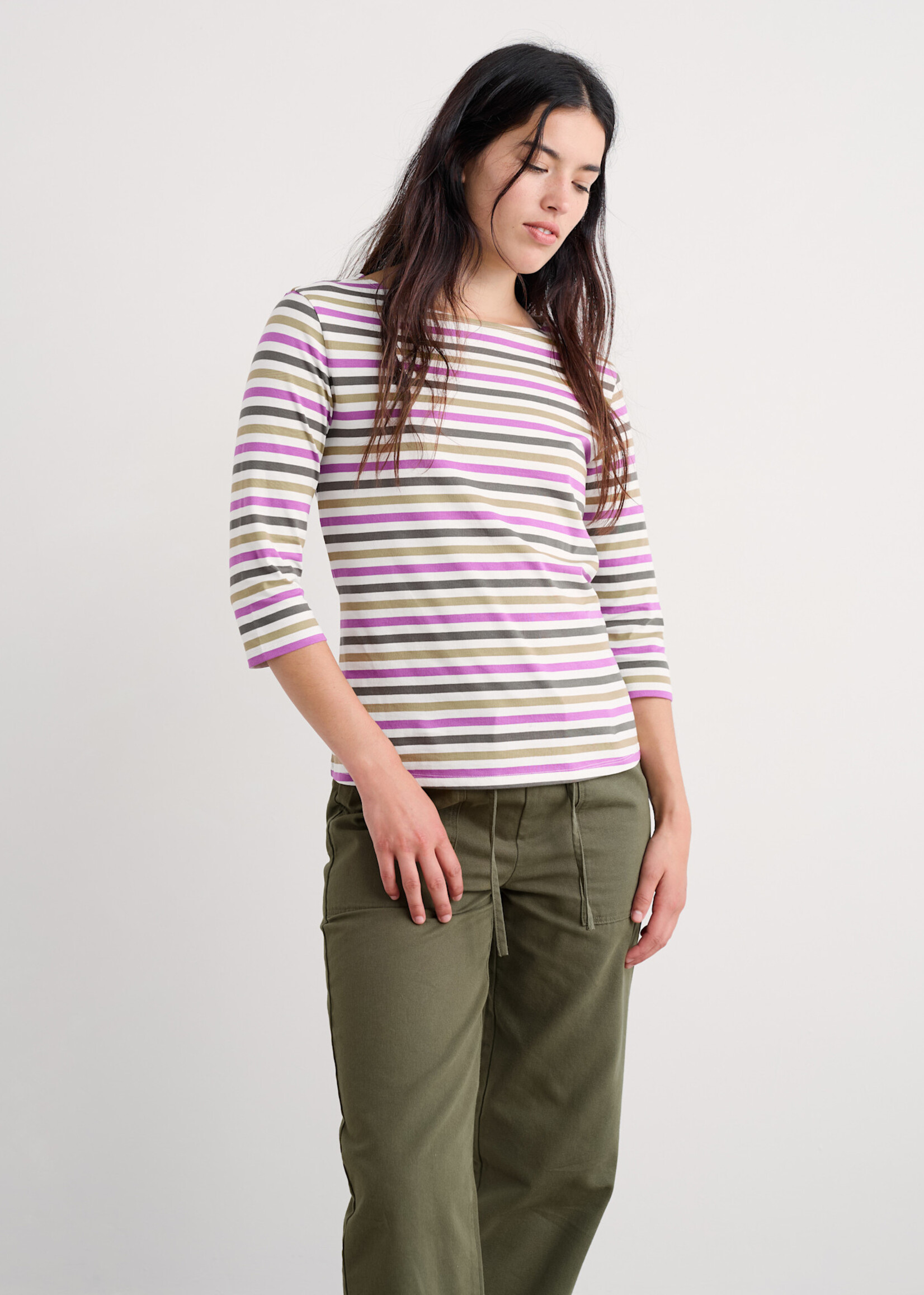 SEASALT CORNWALL SEASALT SAILOR TOP TRI MINI CORNISH FENNEL