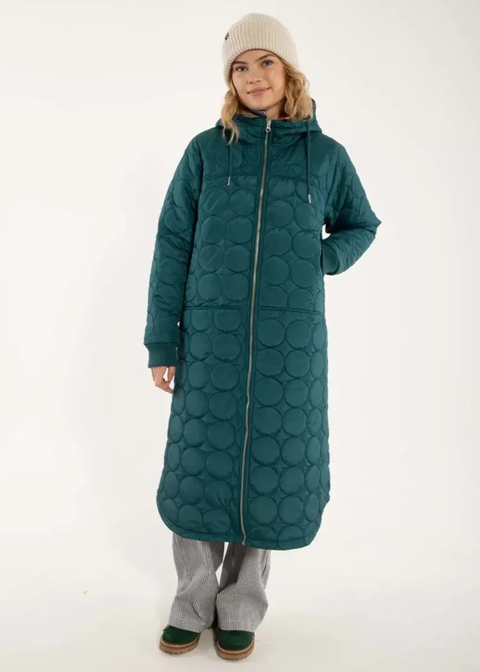 DANEFAE DANEFAE DANEDRAMA THERMO COAT DARK SLATE