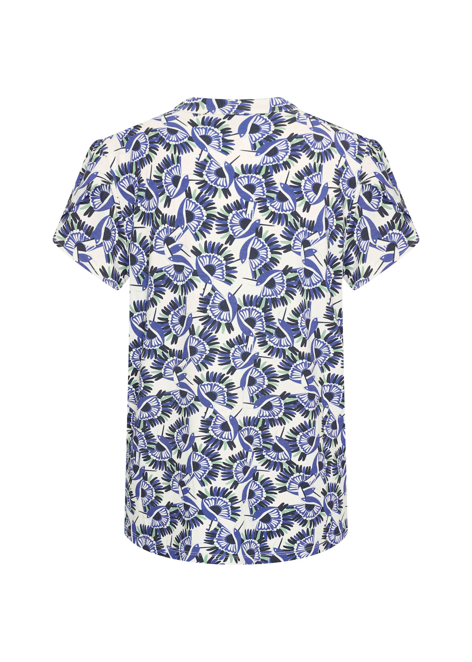ZILCH ZILCH BLOUSE TOUCAN ROYAL BLUE