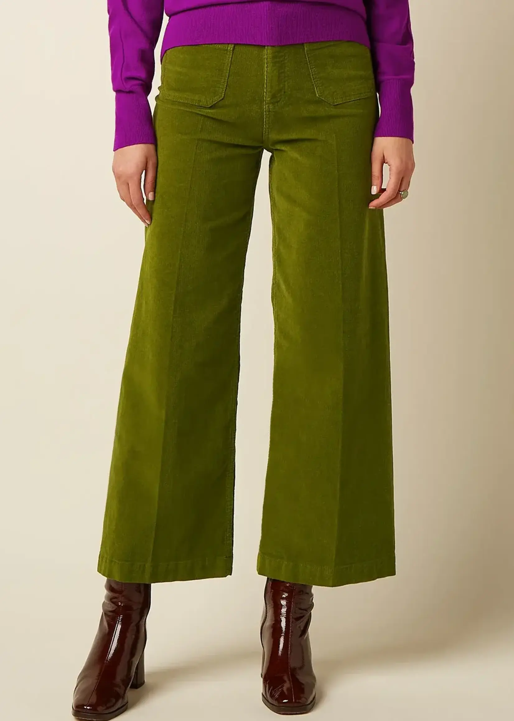 KING LOUIE KING LOUIE PAIGE POCKET PANTS BABY CORD POSEY GREEN