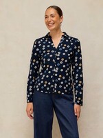 WHITE STUFF WHITE STUFF ANNIE JERSEY NAVY PRINT