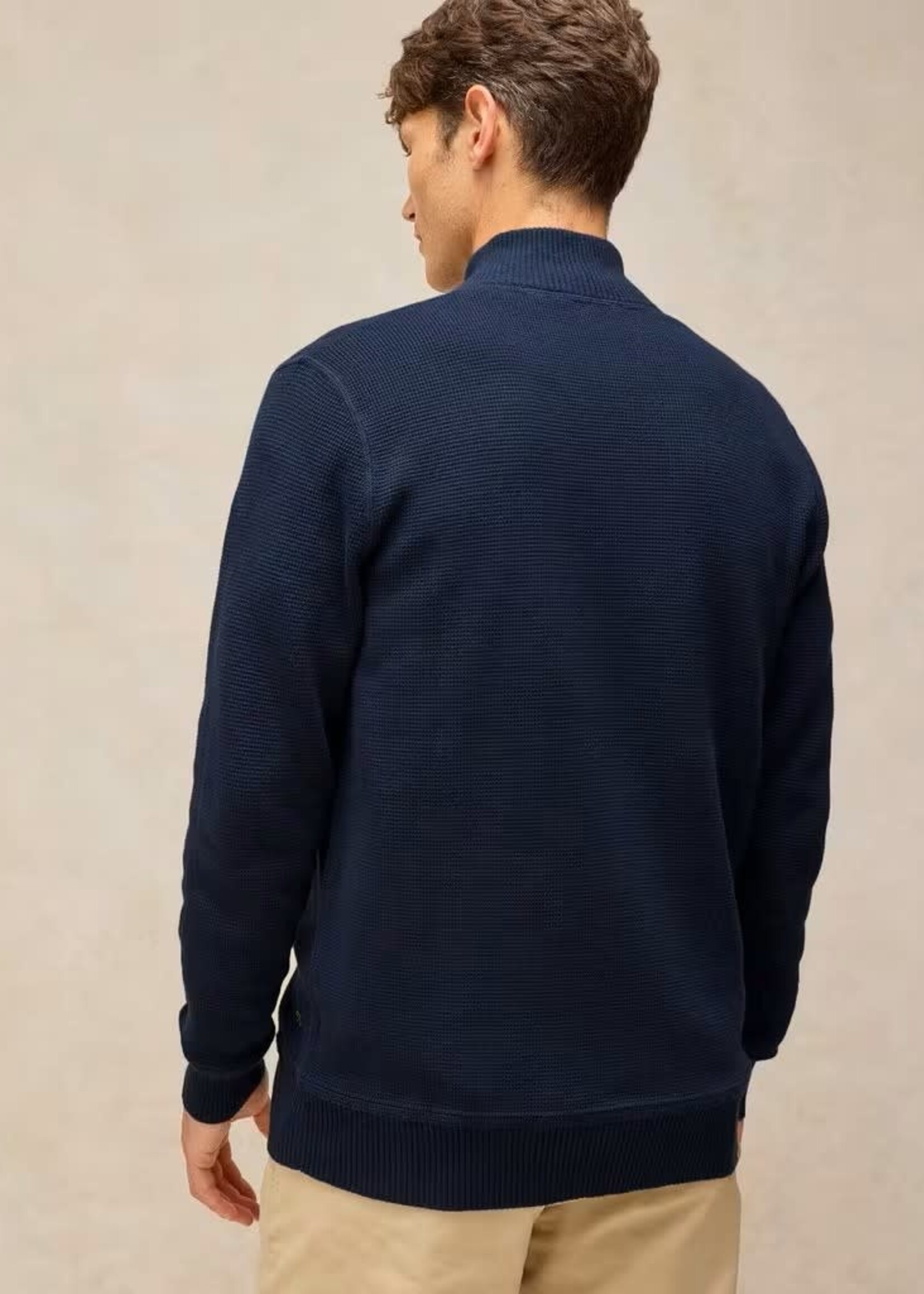 WHITE STUFF WHITE STUFF ATTADALE FUNNEL NECK DARK NAVY