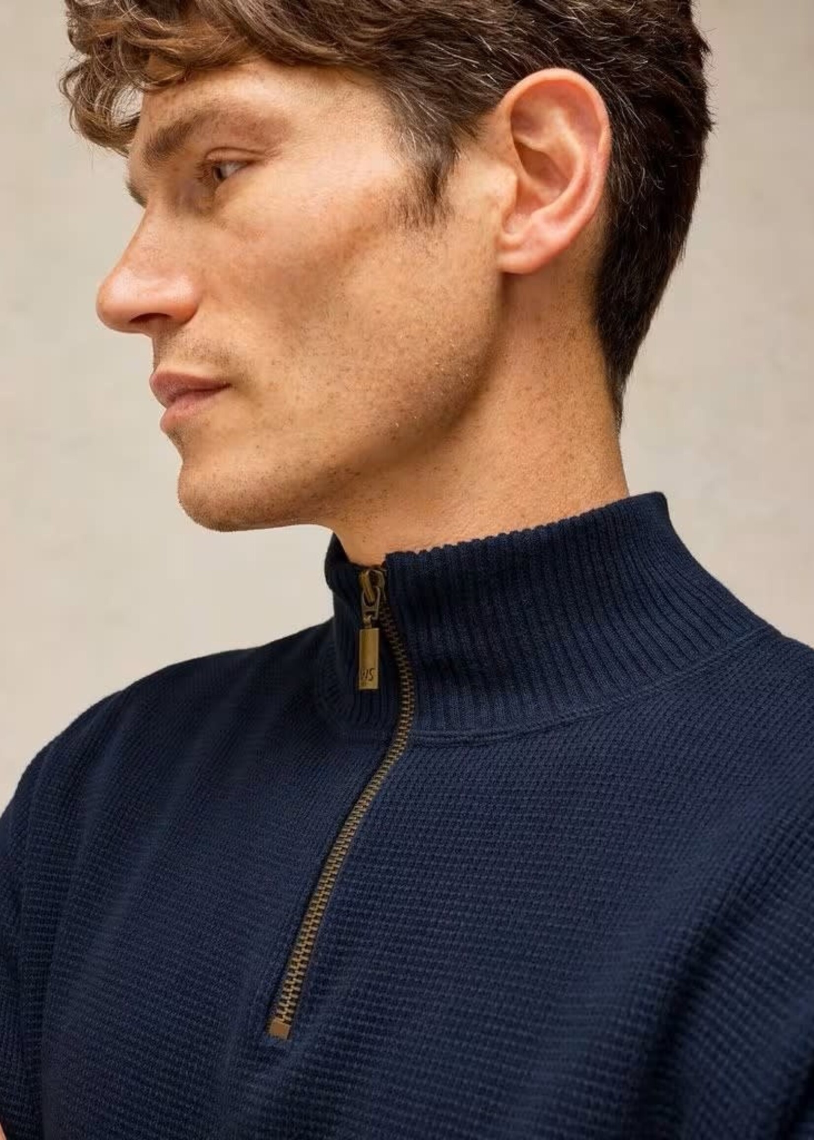 WHITE STUFF WHITE STUFF ATTADALE FUNNEL NECK DARK NAVY