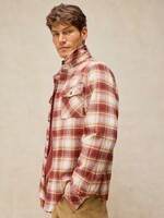 WHITE STUFF WHITE STUFF DARWEN CHECK SHIRT JACKET RED MULTI